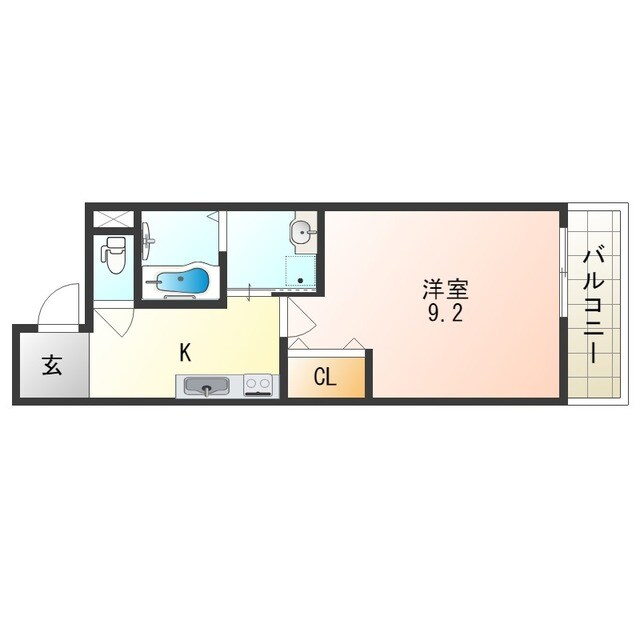 だいどう豊里駅 徒歩7分 3階の物件間取画像