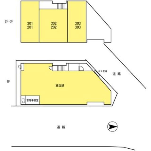 タウンコート門戸の物件外観写真