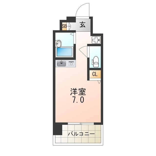 L-FLORA此花の物件間取画像