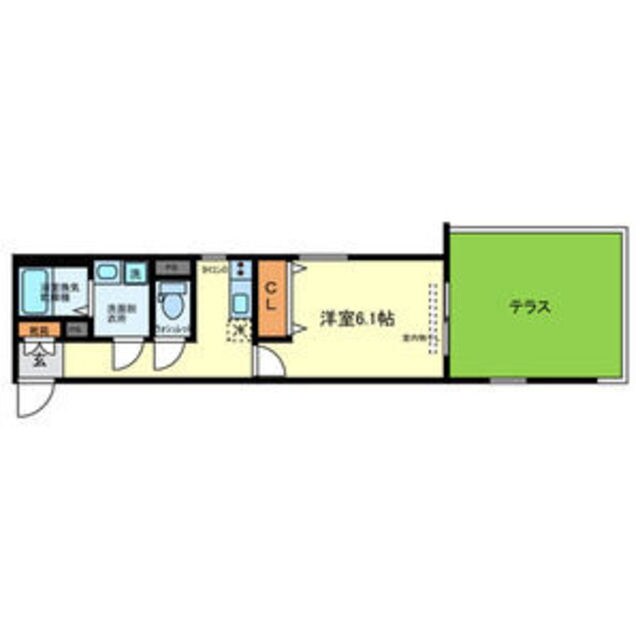 Luna甲子園の物件間取画像