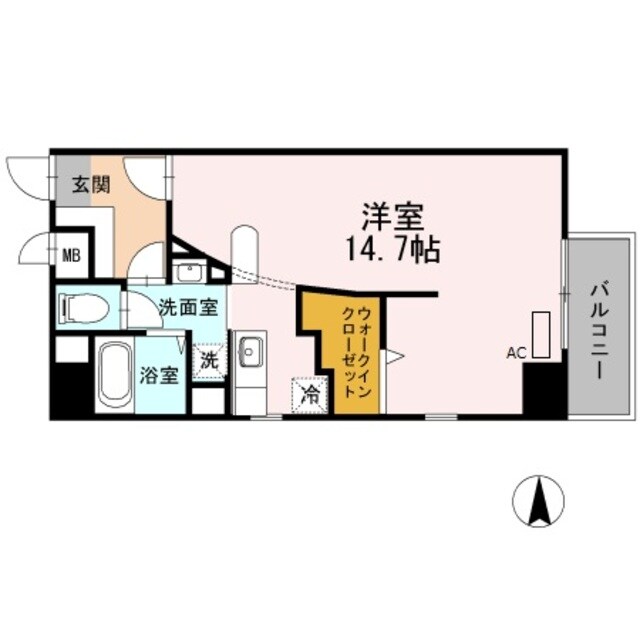 スペチアーレの物件間取画像