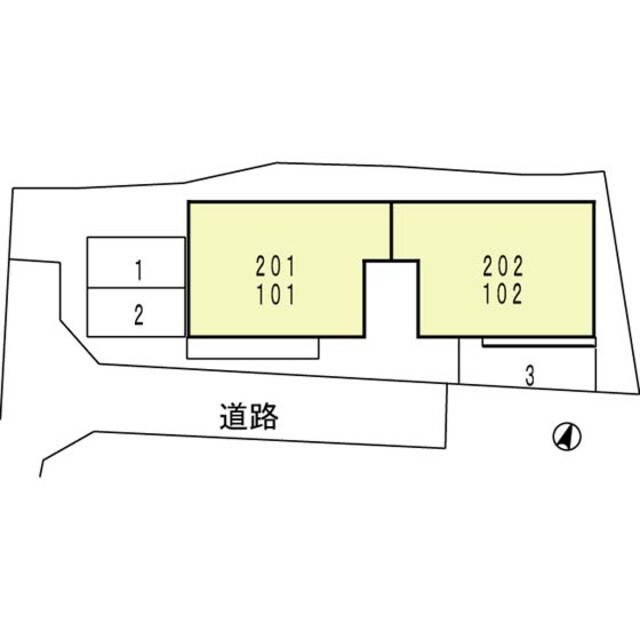 アビタシオン仁川Ⅲの物件外観写真