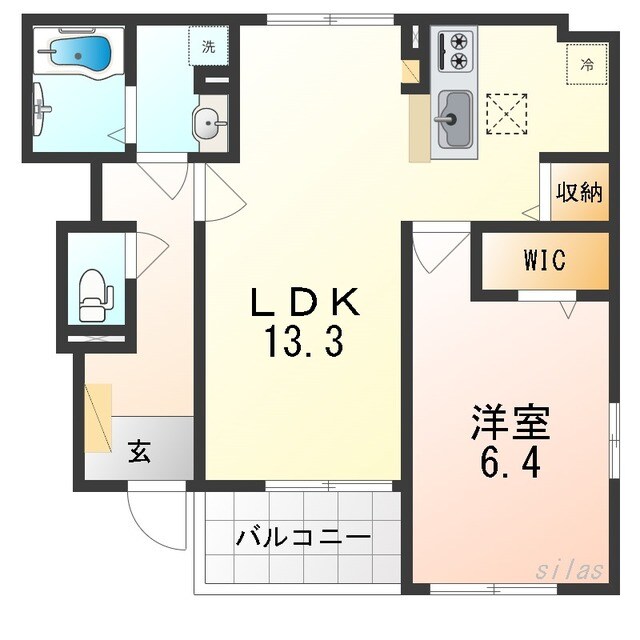 アルドーレⅡの物件間取画像