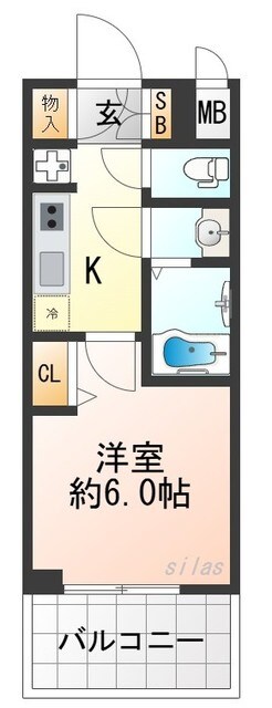 物件間取画像