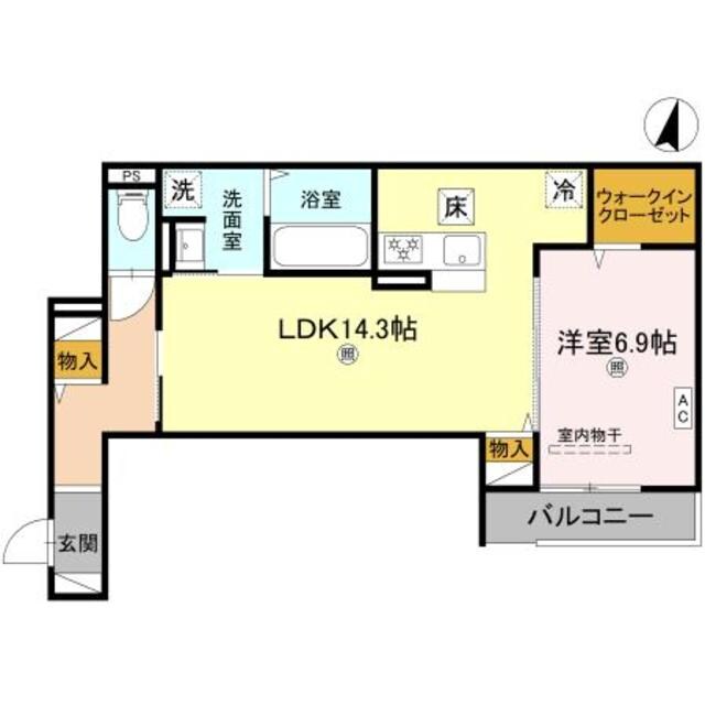 Meteor Grandの物件間取画像