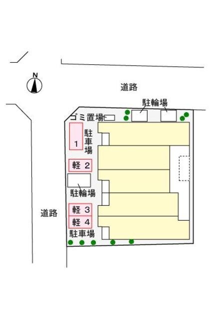 アプリコット野里の物件外観写真