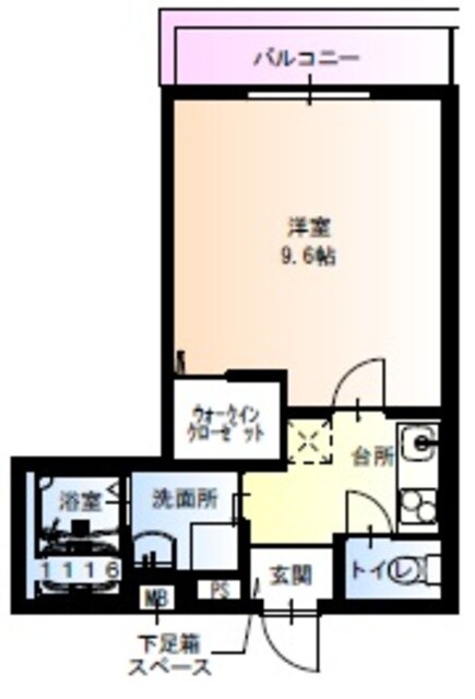 フジパレス新森Ⅲ番館の物件間取画像