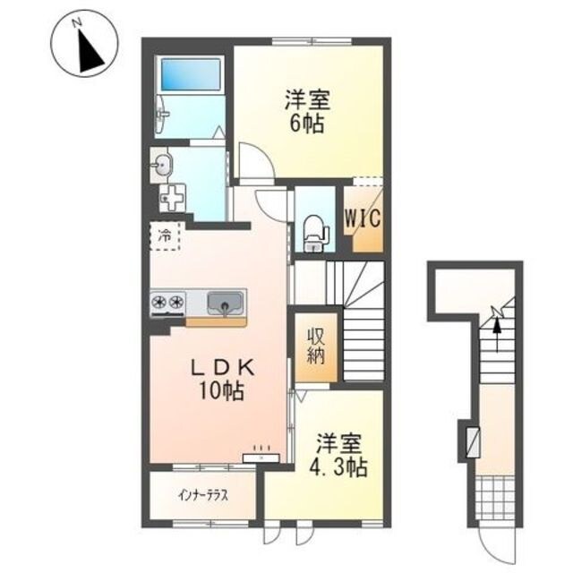 ラ・グランディールの物件間取画像