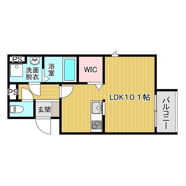 シューンハイムの物件間取画像