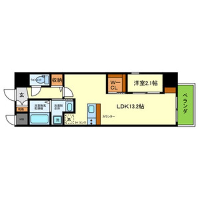 ONLYONE池田新町の物件間取画像