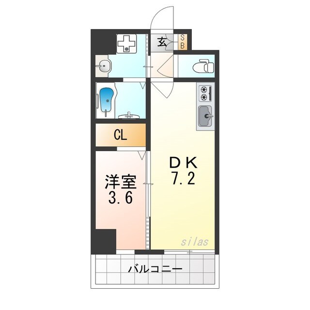 Art　Ebieの物件間取画像