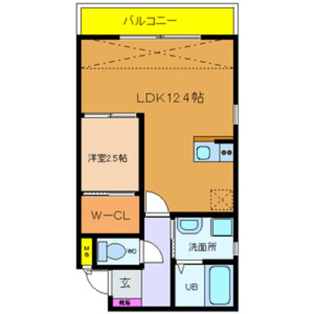 Ｆorest　court Sanponの物件間取画像