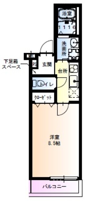 フジパレス塚本駅西Ⅱ番館の物件間取画像