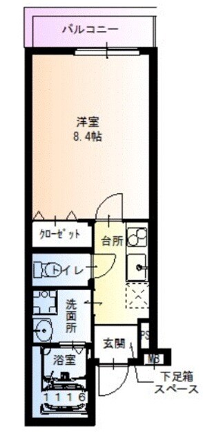 フジパレス立花町二丁目Ⅱ番館の物件間取画像