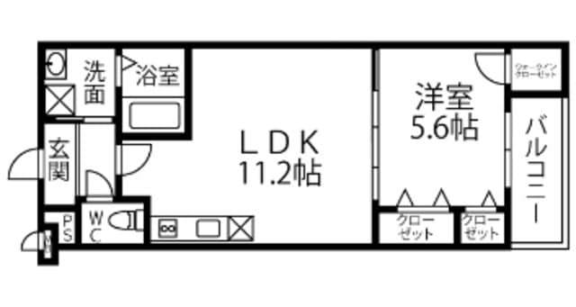 サングリーンパレスの物件間取画像