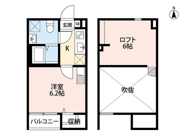 フローラ・ミレの物件間取画像