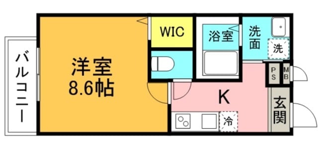 フジパレス出来島WESTⅠ番館の物件間取画像