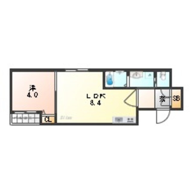 H-maison長吉出戸の物件間取画像