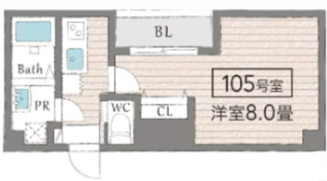 AILE武庫之荘Ⅱの物件間取画像