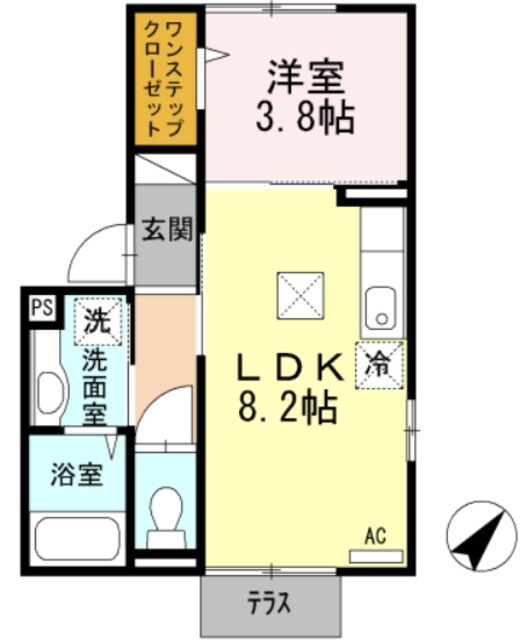 オンズ六甲の物件間取画像