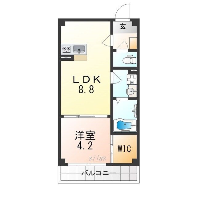 （仮称）柏里2丁目アパートの物件間取画像