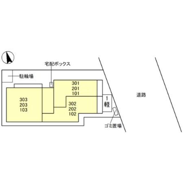 アリビオ立花の物件外観写真