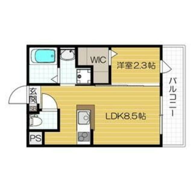 リアコート豊中岡町Ⅱの物件間取画像