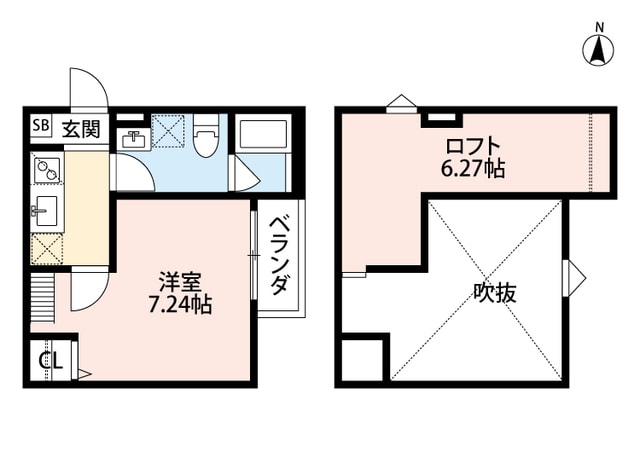 スリーズ長瀬の物件間取画像