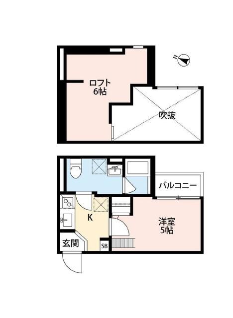 コンフォール大阪の物件間取画像