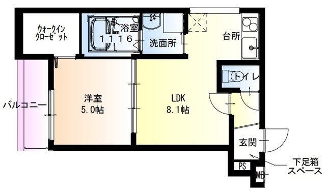 フジパレス伊丹北本町Ⅰ番館の物件間取画像