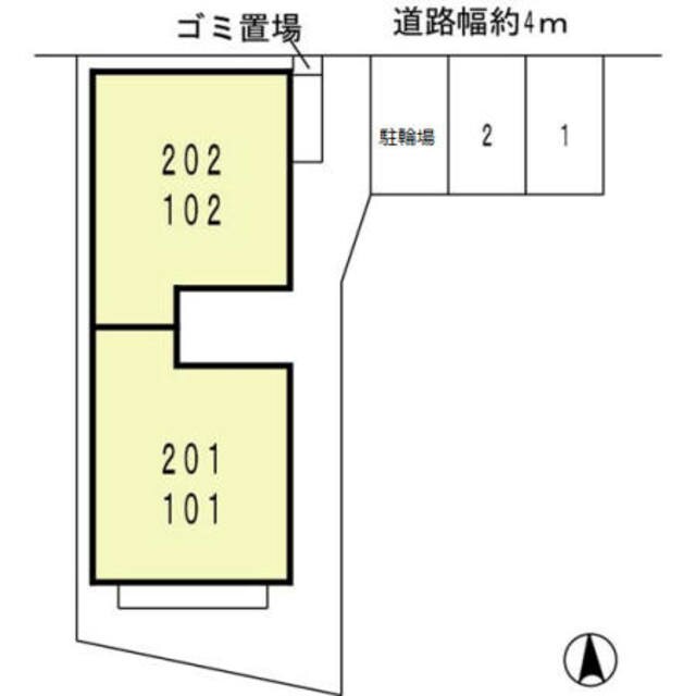 セジュール悠の物件外観写真