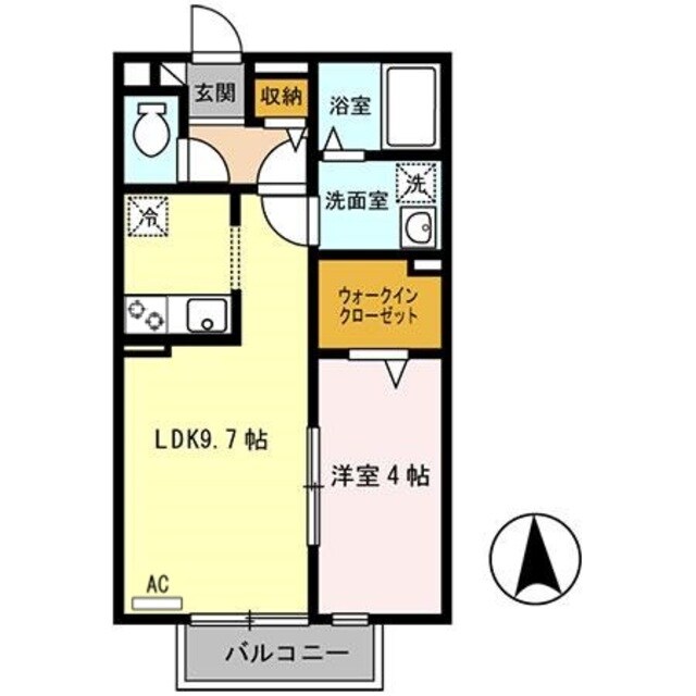 ウィッチの物件間取画像