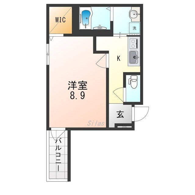 フジパレス今川公園Ⅰ番館の物件間取画像