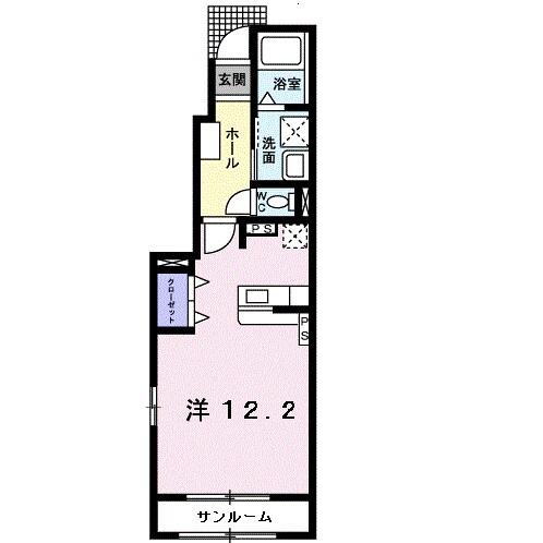 アライヴ．ウィングの物件間取画像