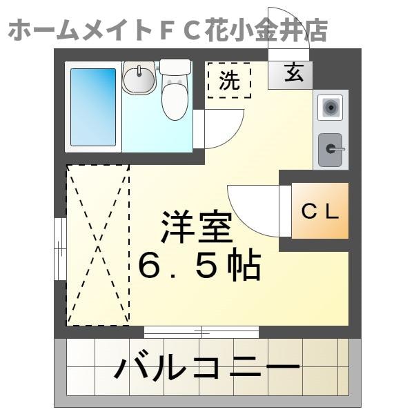 コスモコーポの物件間取画像