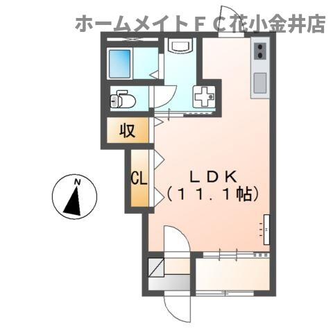 グランメゾン栄の物件間取画像