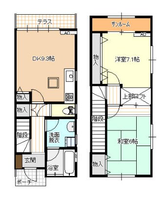 ファイン針原の物件間取画像