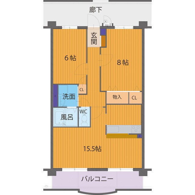 ハートフルマンション　マルシアンの物件間取画像
