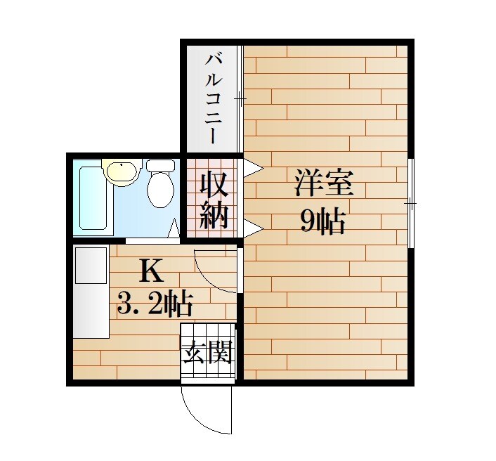 アルカディアの物件間取画像