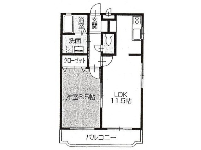 ドリームの物件間取画像