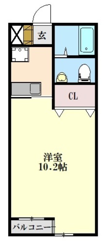 物件間取画像