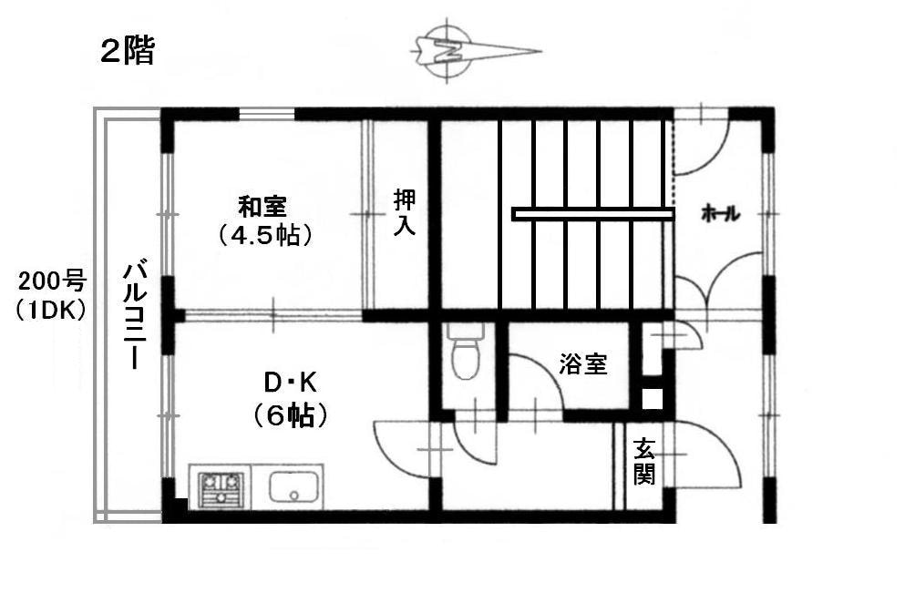 物件間取画像