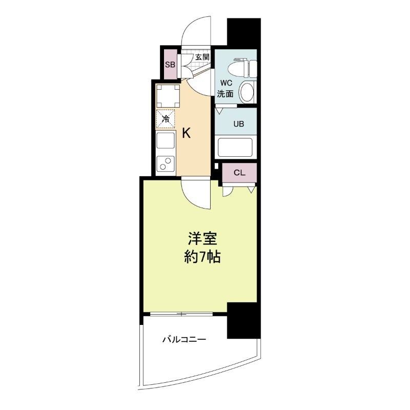 セレニテ神戸西クレアの物件間取画像