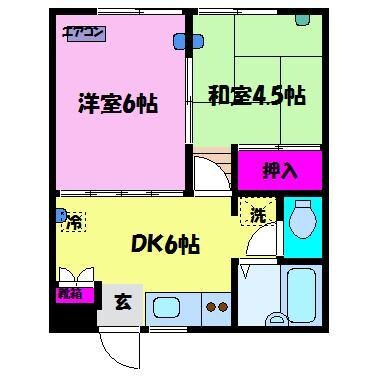 物件間取画像