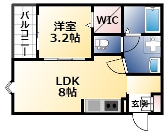 Ｆ＋ｓｔｙｌｅ大蓮北１号館の物件間取画像