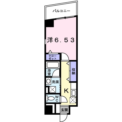 アベニュー美園の物件間取画像