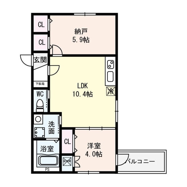 Grande Maison南巽の物件間取画像