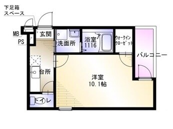 フジパレス桃谷の物件間取画像