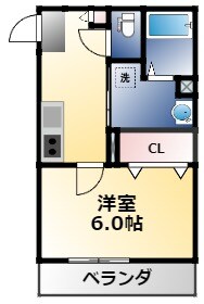 1erつばき3の物件間取画像