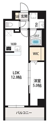 ベルンガーデン勝山北の物件間取画像